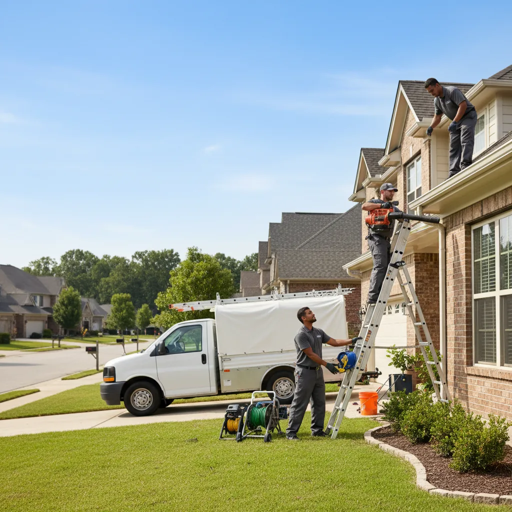 Home Gutter Service in Hesston, KS near me
